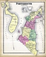Portmouth, Rhode Island State Atlas 1870